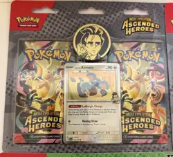 4 Pokemon TCG ME2.5 Ascended Heroes 2-Pack Blister Bundle Erika Larry Sealed - Image 3