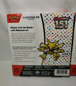 Pokemon TCG Scarlet & Violet 151 Alakazam ex Collection Booster Box New 2 Boxes - Image 4