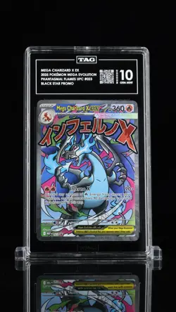 Mega Charizard X ex 2025 Pokemon Black Star Promo TAG 10 #23 - Image 1