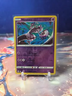 Mewtwo 056/172 Swsh09: Brilliant Stars Reverse Holo Pokemon TCG - Image 1