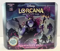 NEW Disney Lorcana TCG: Illumineer's Quest – Deep Trouble - ENGLISH - Image 1