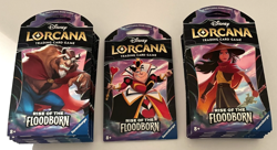 Disney Lorcana Rise of The Floodborn TCG Booster Packs - LOT of 15 Packs SEALED - Image 1