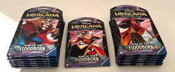 Disney Lorcana Rise of The Floodborn TCG Booster Packs - LOT of 15 Packs SEALED - Image 2