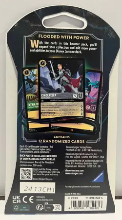 Disney Lorcana Rise of The Floodborn TCG Booster Packs - LOT of 15 Packs SEALED - Image 5
