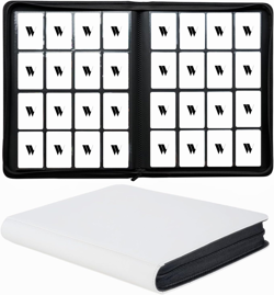 16 Pocket Card Binder, 1000+ Premium Zip Trading Card Binder, Double Sided Pocke - Image 1