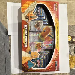 Pokemon Kanto Power Collection Trading Card Game Box Topper Dragonite Pidgeot - Image 1