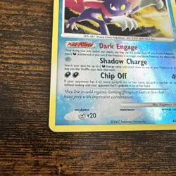 Pokemon TCG Card 2007 Secret Wonders - Weavile 40/132 Reverse Holo - Image 4