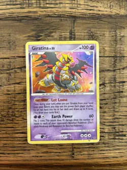 Giratina 9/127 Holo Rare Raw Pokemon Platinum Card Hp - Image 1