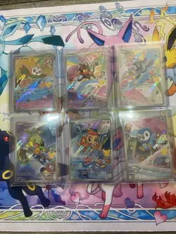Pokemon First Partner Illustration Collection Series 1 Promo Set - 6 Cards - NM - Image 1