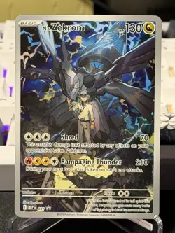 N’s Zekrom Promo 031 – Ascended Heroes Black Star Promo – Pokemon Card NM - Image 1
