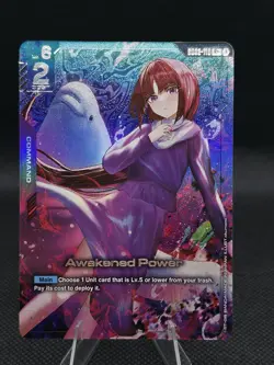 Gundam TCG Card Game Dual Impact GD02-110 R+ Awakened Power Alt Art Rare - Image 1