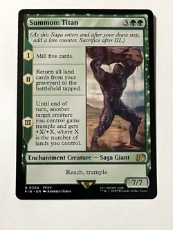 Summon: Titan | MTG | NM - Image 1