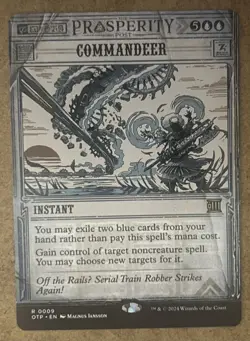 Commandeer - Outlaws of Thunder Junction: Breaking News - NM MTG - Image 1
