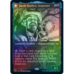 FOIL JACOB HAUKEN, INSPECTOR (SHOWCASE) Innistrad: Crimson Vow VOW Magic MTG - Image 1