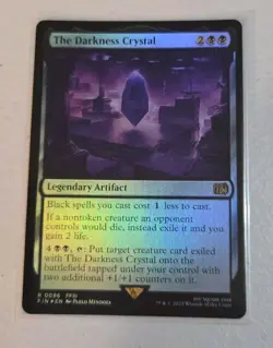 Magic the Gathering The Darkness Crystal Final Fantasy Foil - Image 1