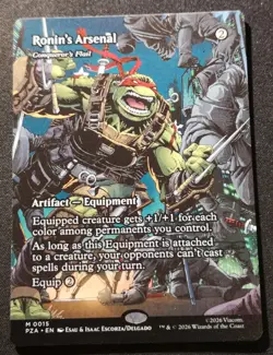 Ronin's Arsenal - Conqueror's Flail - Borderless - PZA - NM - EN - 0015 - Image 1