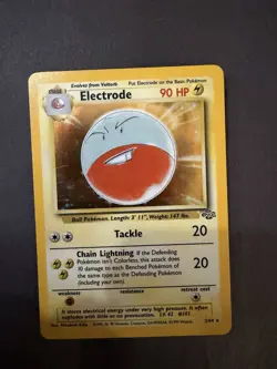 Pokemon Electrode Jungle 2/64 Holo Rare Unlimited 90 HP 1999 - Image 1