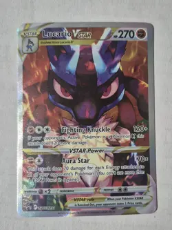 Pokemon Lucario VSTAR SWSH291 Sword Shield Promo Full Art Holo 270 HP Card - Image 1