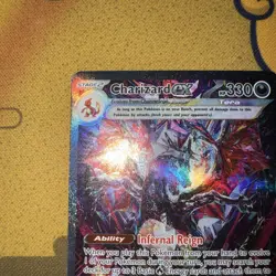Pokemon TCG Charizard EX Paldean Fates Sir 234/091 Near Mint Condition - Image 5