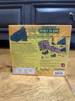 Pokemon Sword and Shield Rebel Clash Elite Trainer Box TCG - Image 4