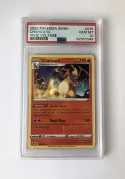 PSA 10 Charizard Vivid Voltage 025/185 Pokemon Gem Mint - Image 1
