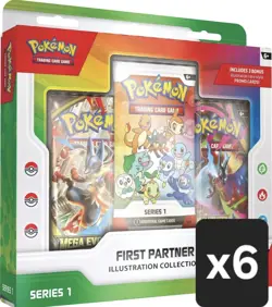 Pokemon TCG First Partner Illustration Collection Series 1. New Sealed - Case - Image 1