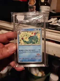 Pokemon Feraligatr 213 SV: Scarlet & Violet Promo TAG 10 - Image 1