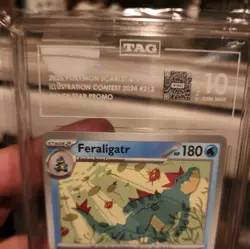 Pokemon Feraligatr 213 SV: Scarlet & Violet Promo TAG 10 - Image 2