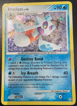Pokemon TCG Froslass 3/146 D&P Legends Awakened Holo Rare LP/MP - Image 1