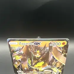 Pokemon TCG Zygarde GX Ultra Rare Full Art Holo SM6 Forbidden Light 73/131 - Image 2