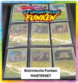 Pokemon Master Set – Sturmische Funken (252/252) Komplett | Reverse + Holo | NM - Image 1