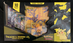 Pokemon TCG Pikachu & Zekrom GX Premium Collection Box - Tag Team- Sealed New - Image 1