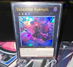 YUGIOH EXOSISTER KARMAEL ULTRA RARE NM BPRO-EN044 - Image 1