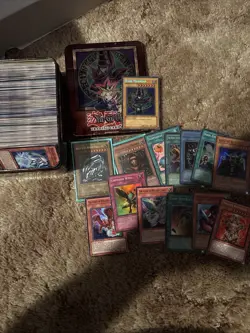Yugioh BPT-007 Dark Magician Plus Tin Lp/Mp Plus More! - Image 1