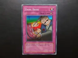 Yugioh - Dark Bribe GX04-EN002 Super Rare - Image 1