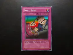 Yugioh - Dark Bribe GX04-EN002 Super Rare - Image 1