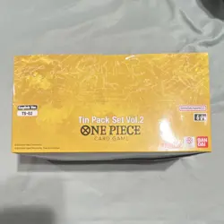 One Piece Card Game 12 Tin Pack Set Vol.2 Box Booster English - Image 2
