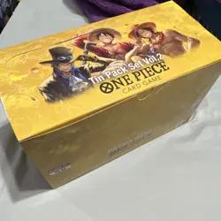 One Piece Card Game 12 Tin Pack Set Vol.2 Box Booster English - Image 4