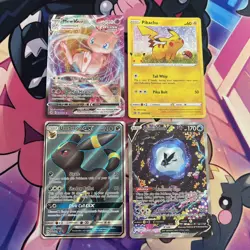 Pokemon TCG | Mixed English Illustration Rare, Full Art & More X4 Card Bundle - Image 1