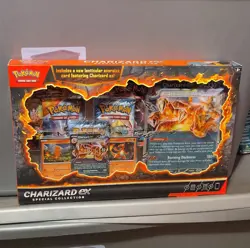 Pokemon TCG Charizard ex Special Collection Box Promo Booster Lenticular Card - Image 1