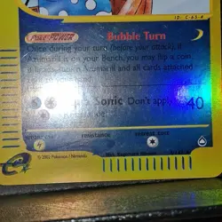 2002 POKEMON CARD AZUMARILL 4/147 AQUAPOLIS E READER RH LP STAGE 1 NICE - Image 5