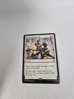 Wizards Wave of Reckoning Commander 2016 Sorcery White Rare Regular MTG - Image 1
