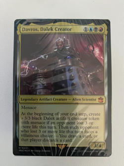 MTG Doctor Who Masters of Evil Commander Sealed Dr Who - Image 2