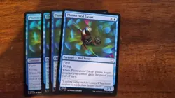 4x Magic the Gathering (MTG) Plumecreed Escort Bloomburrow Regular - Image 1