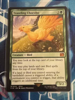 MTG / Traveling Chocobo / Nm & Never Played - Image 1