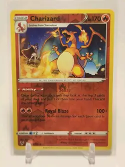 Pokemon TCG Charizard Vivid Voltage 025/185 Reverse Holo Rare - Image 1