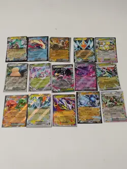 Pokemon Mega Mawile/Snorlax/Rotom/Lucario/Dragapult Ex Cards/Ex Holo Lot - Image 1