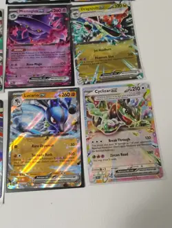 Pokemon Mega Mawile/Snorlax/Rotom/Lucario/Dragapult Ex Cards/Ex Holo Lot - Image 2