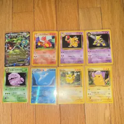 Pokemon TCG Lot - Rayquaza, Charmeleon, Kadabra, Dark Alakazam (8 Cards) - Image 1
