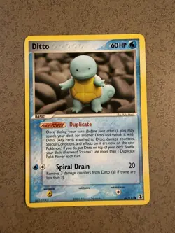 Ditto 64/113 δ EX Delta Species 2005 Common Non-Holo Pokemon Card LP - Image 1
